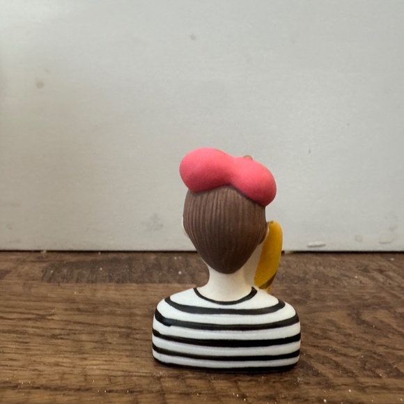 New in Box Glitterville Birthday Cake Topper Candle Holder 2" Pierre Baguette - Picture 5 of 6